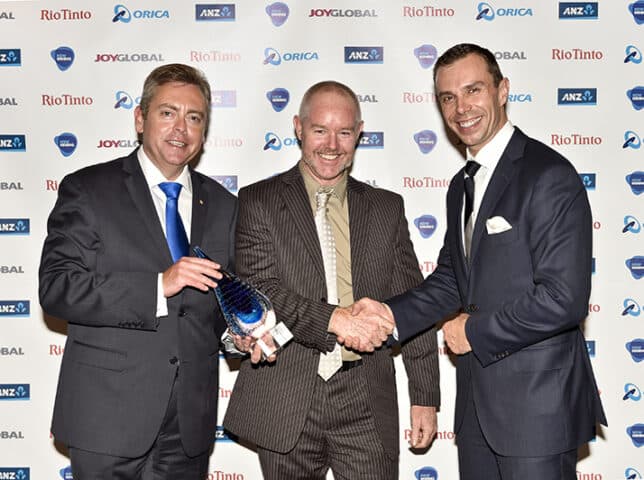 Jeremy Pola receives NSW Mining award