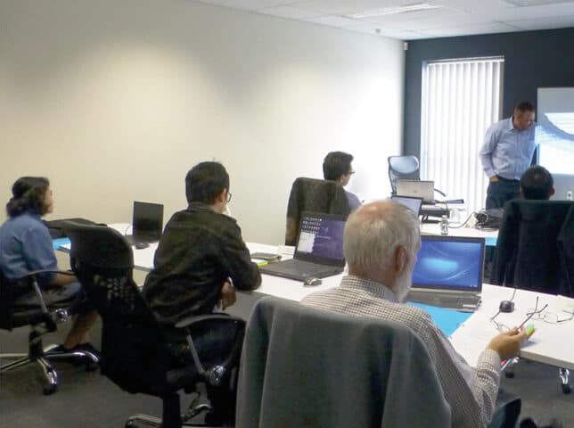 Arena simulation training Newcastle workshop attandees