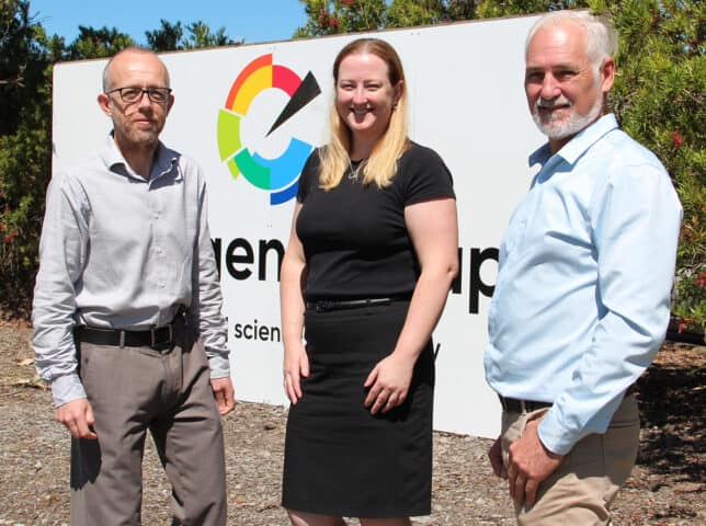 Simon Bull, Abby Yates and Craig Wellings