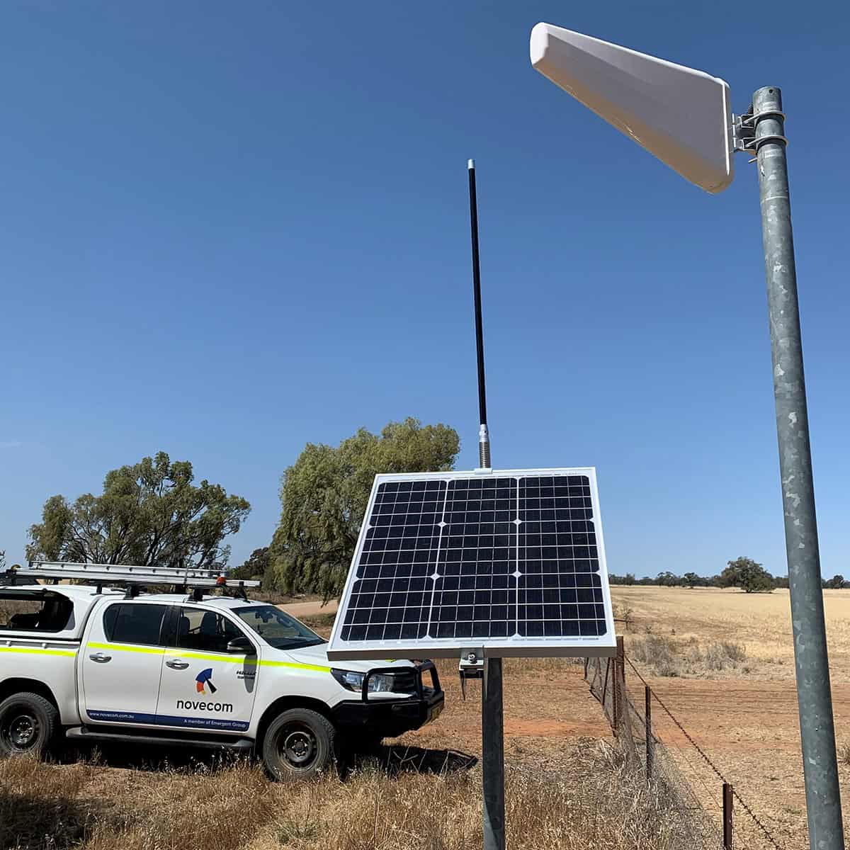 LoRa mesh installation at Narromine