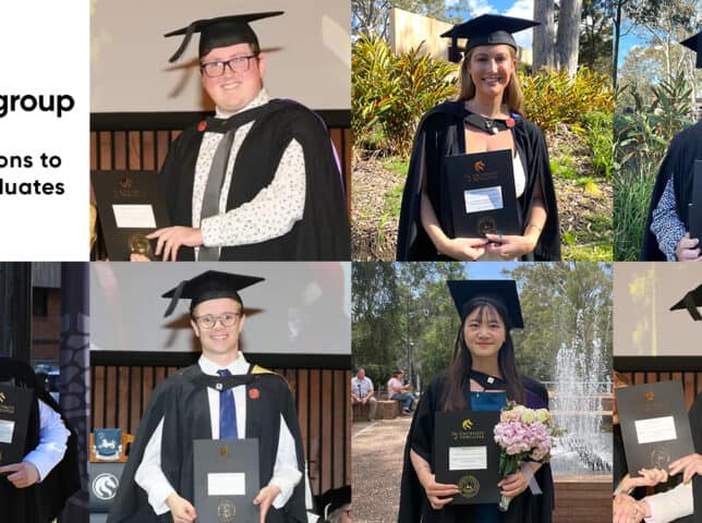 The 7 Emergent Group graduate students of 2024