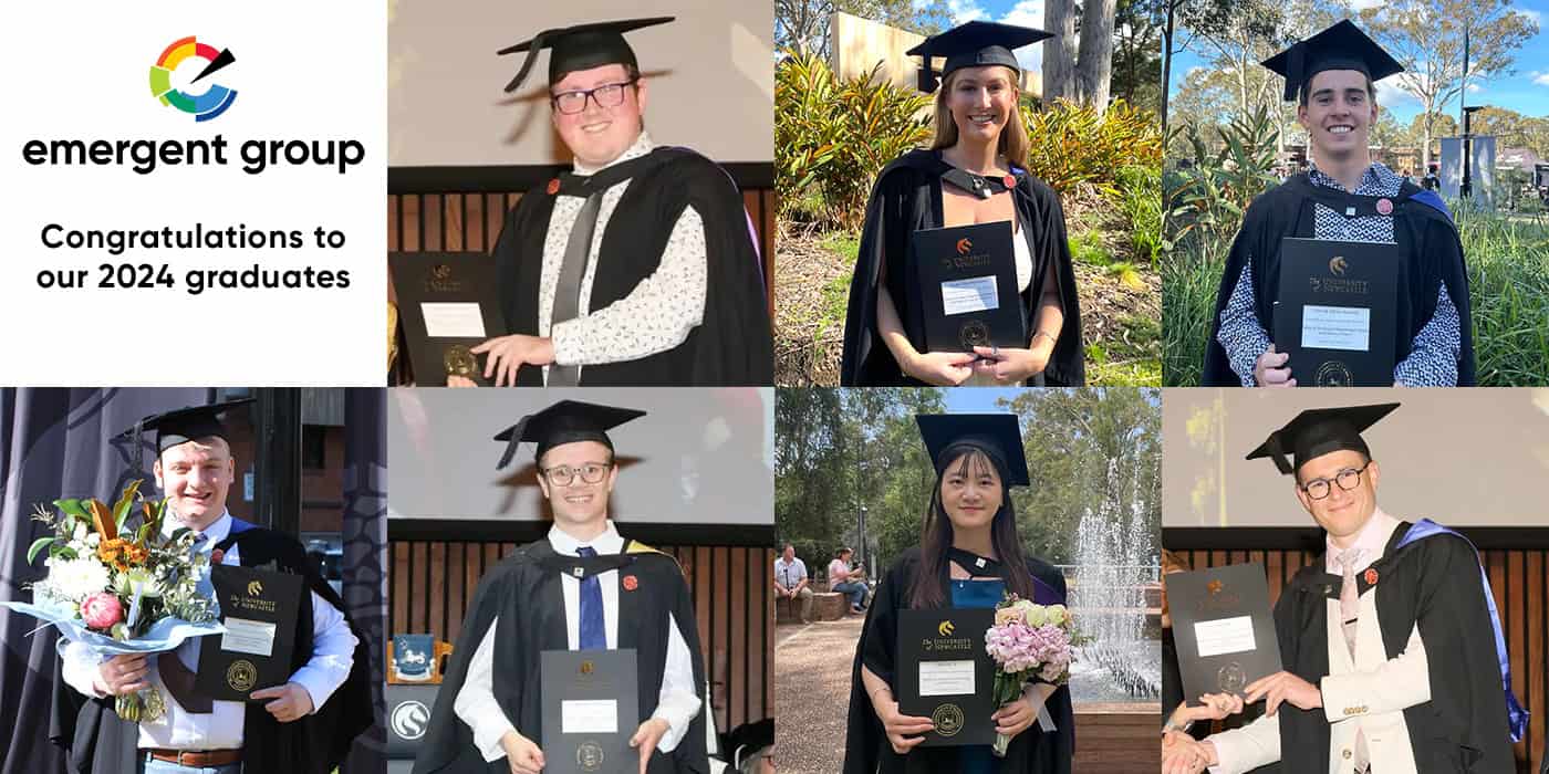 The 7 Emergent Group graduate students of 2024