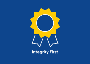 Integrity first icon