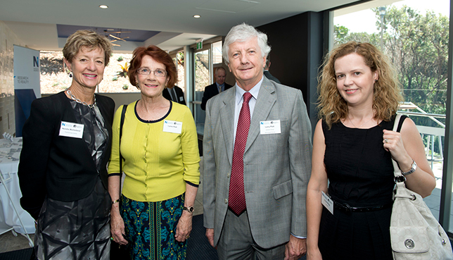 Larry Platt - Advitech was recognised by the University of Newcastle, as the recipient of the 2015 Leonard Award for Innovation. Larry, his wife Lynne and Sarah King were at the presentation to accept the award.